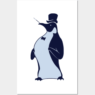 Gentlemen Penguin Posters and Art